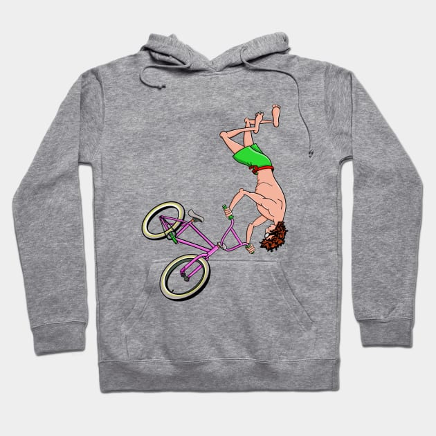 BMX Freestyle Rider Hoodie by mailboxdisco